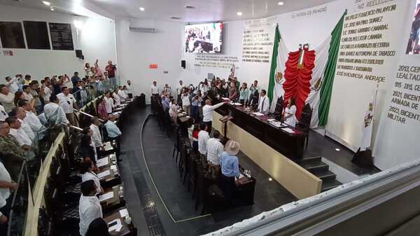 Designa Congreso de Tabasco a Óscar Tonathiu Vázquez como nuevo titular de la FGE