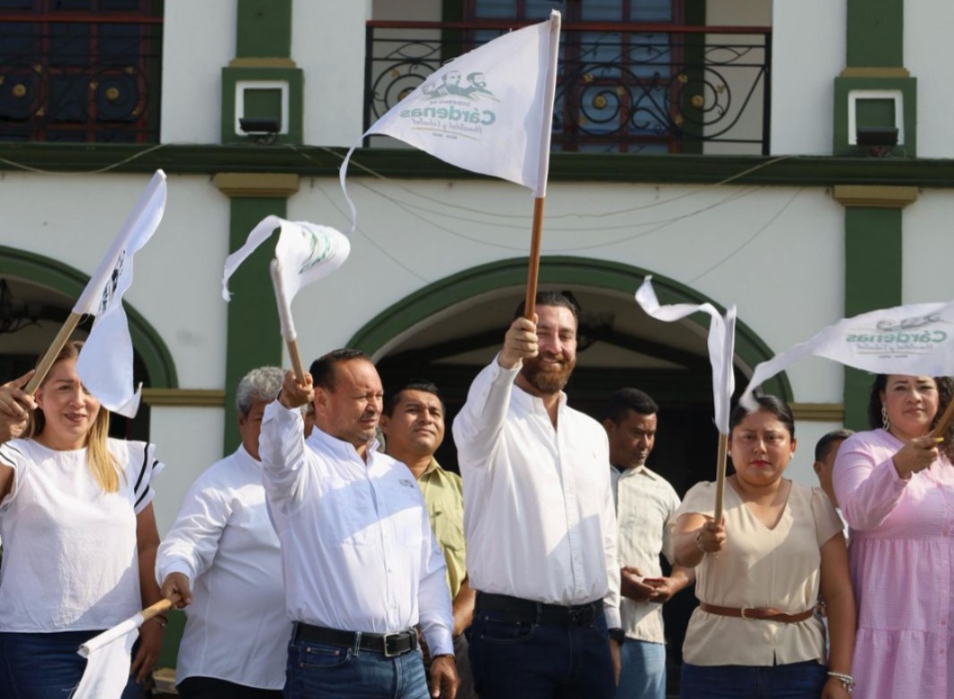 Acompañó el Diputado Miguel Moheno al presidente municipal de Cárdenas al arranque del operativo de Semana Santa