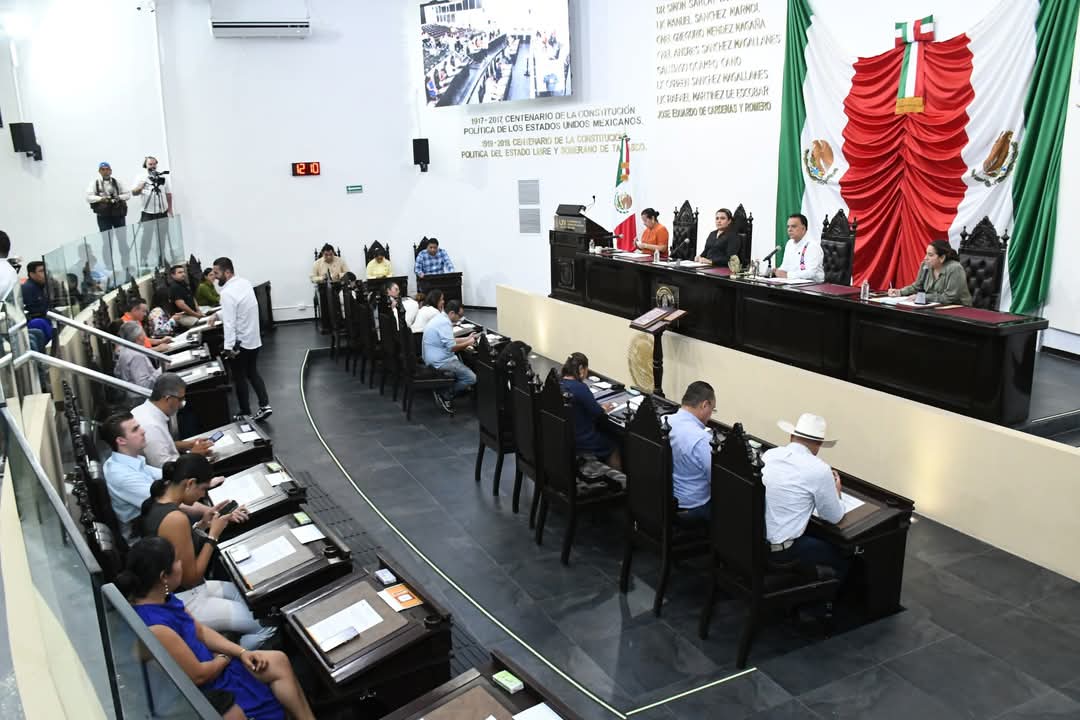 LXV Legislatura aprueba expedición de ley de Revocación de Mandato para Tabasco