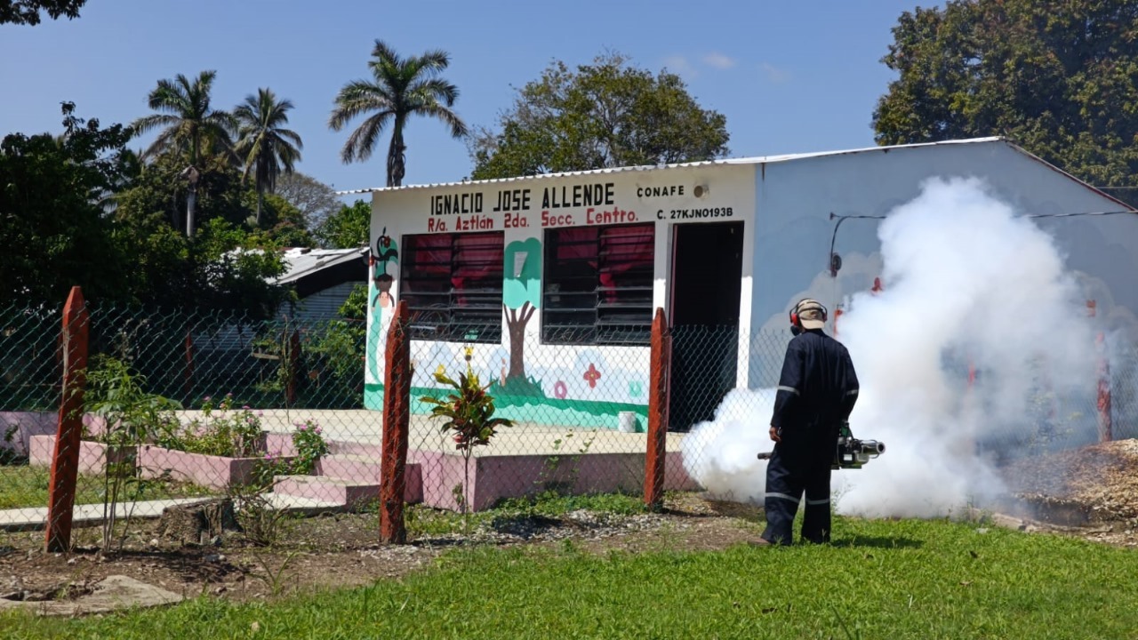 Protege Salud a más de 2 millones de tabasqueños con acciones de prevención y control del dengue