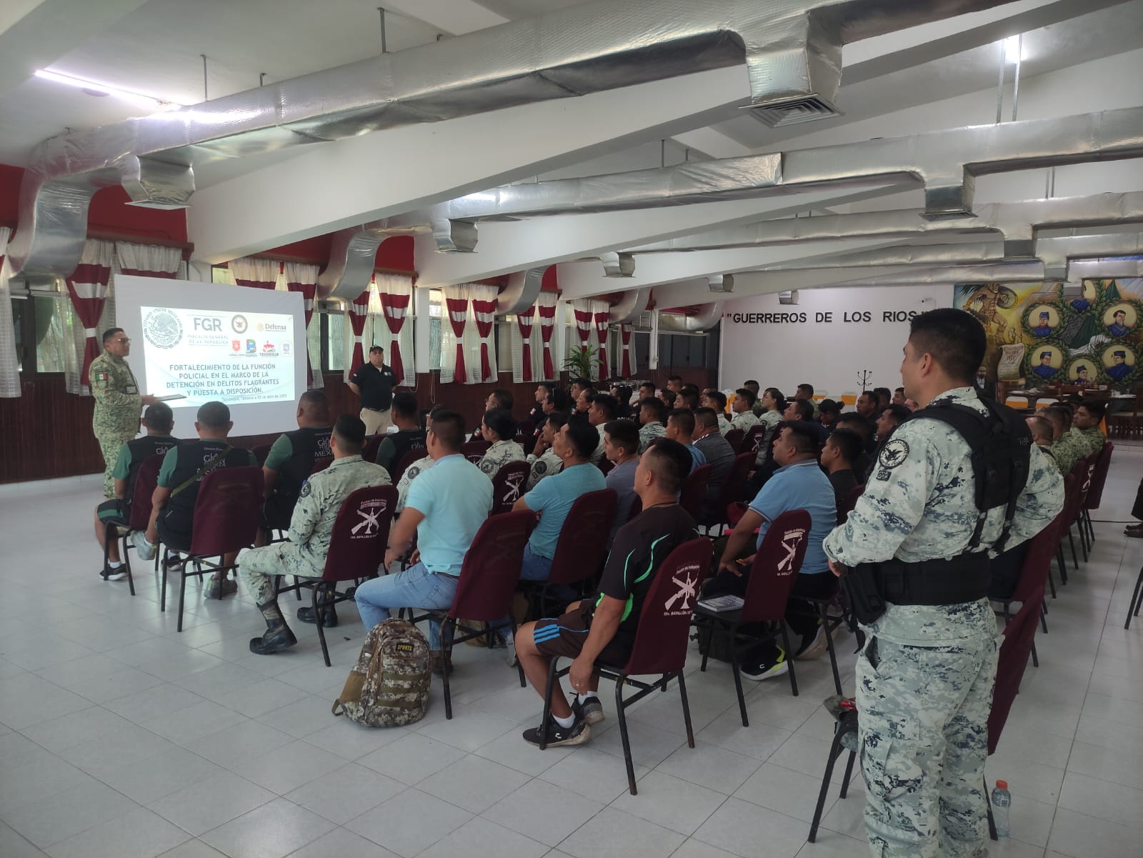 Imparten capacitación a primeros respondientes en Tabasco