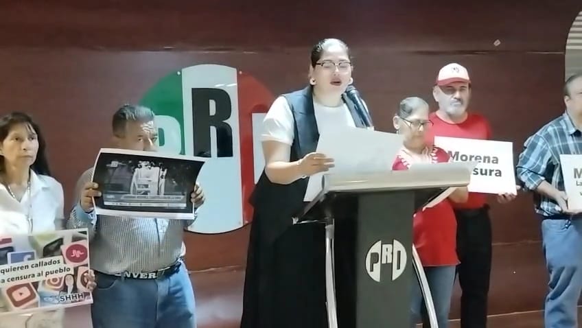 PRI Tabasco condena «Ley Censura» morenista