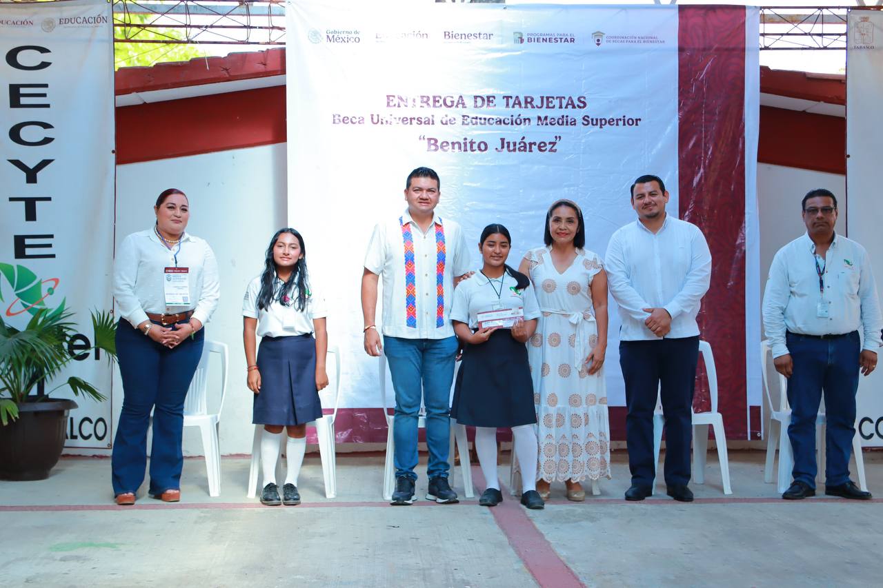 Becas Benito Juárez, fundamentales para impulsar educación y progreso: Ovidio Peralta