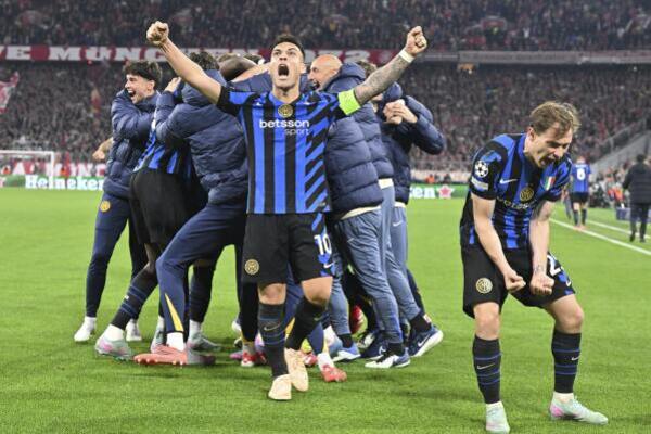 Inter derrota al Bayern en partido de ida de los Cuartos de Final de Champions
