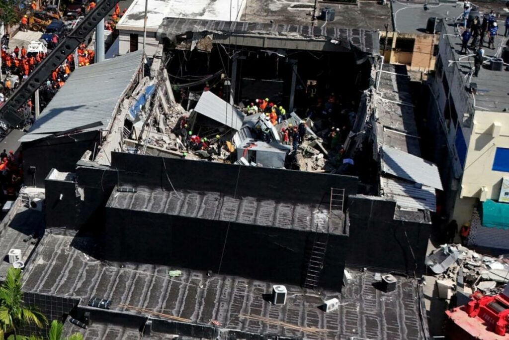 Aumentan a 113 los fallecidos por colapso de techo en discoteca de República Dominicana