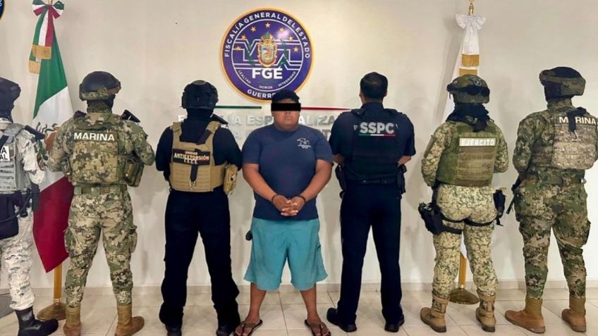 Cae el “Chambitas”, presunto líder de extorsionadores en la Central de Abasto de Acapulco