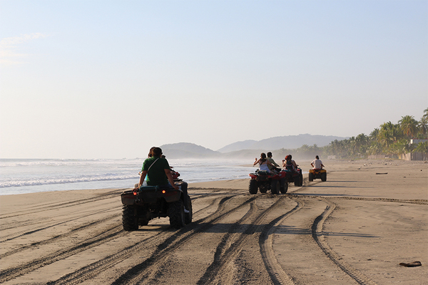 Restringirán uso de cuatrimotos en playas: Protección Civil