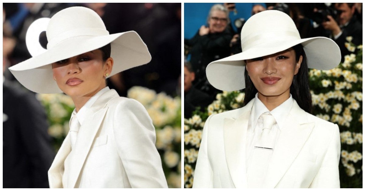 Zendaya y Anna Sawai llevan trajes casi iguales en la Met Gala 2025