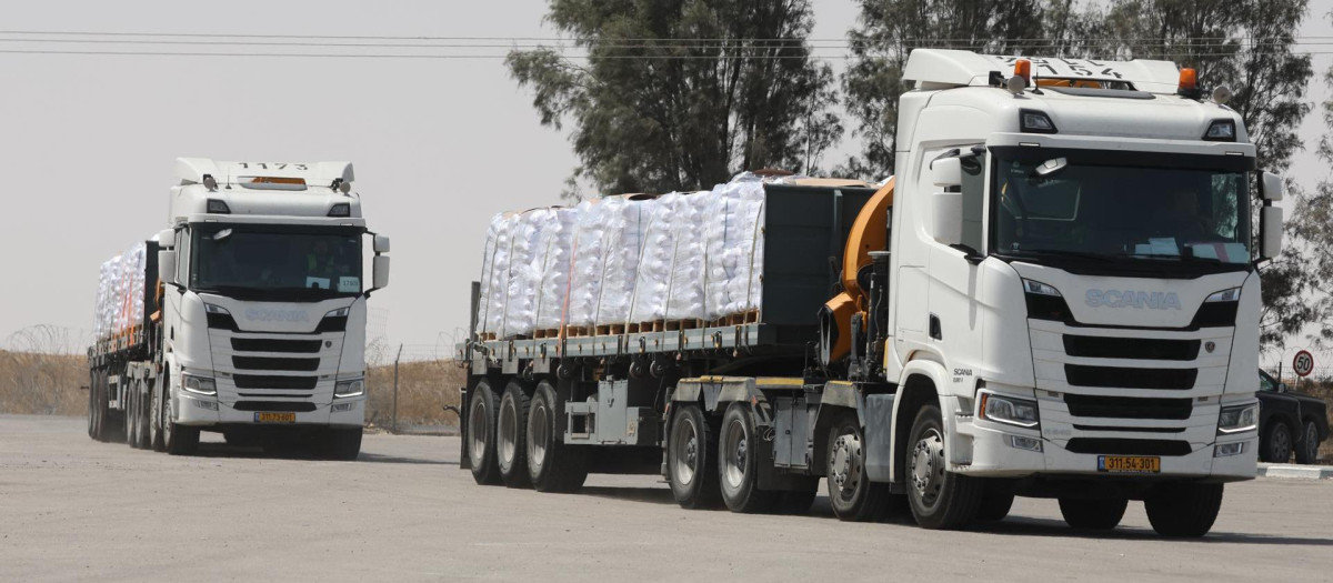 ONU confirma entrada de 90 camiones con ayuda humanitaria al interior de Gaza