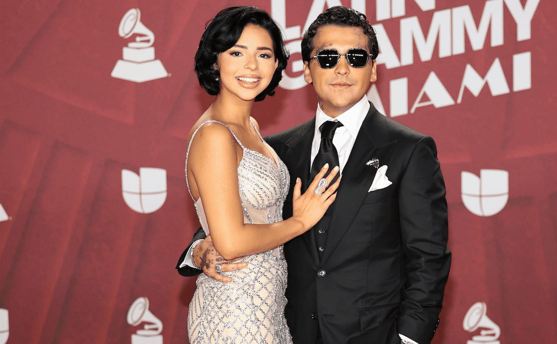 Christian Nodal revela que se enamoró de Ángela Aguilar cuando ella tenía 13 años y él 18