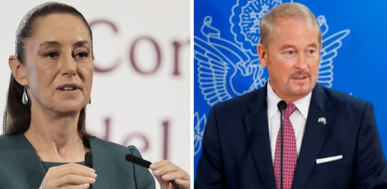 Sheinbaum proyecta “muy buena relación” con embajador de EEUU