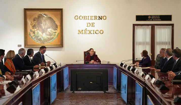 Sheinbaum se reúne con la presidenta de Americas Society Council of the Americas y empresarios