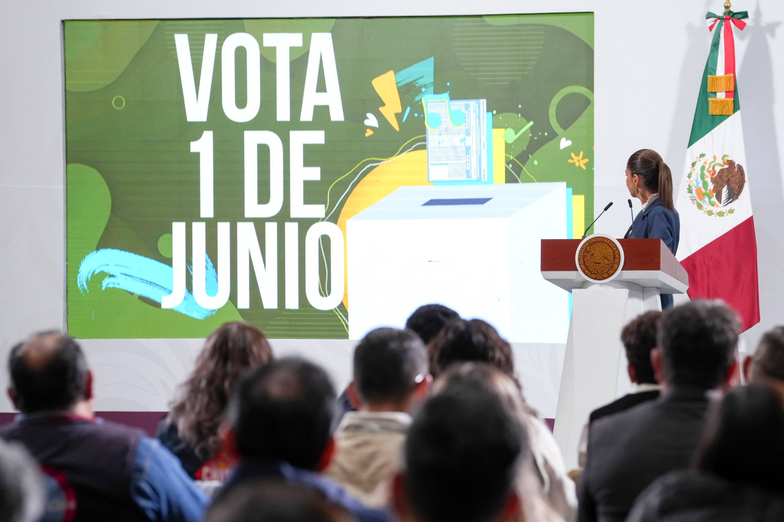 Claudia Sheinbaum llama a la ciudadanía a votar en la elección judicial