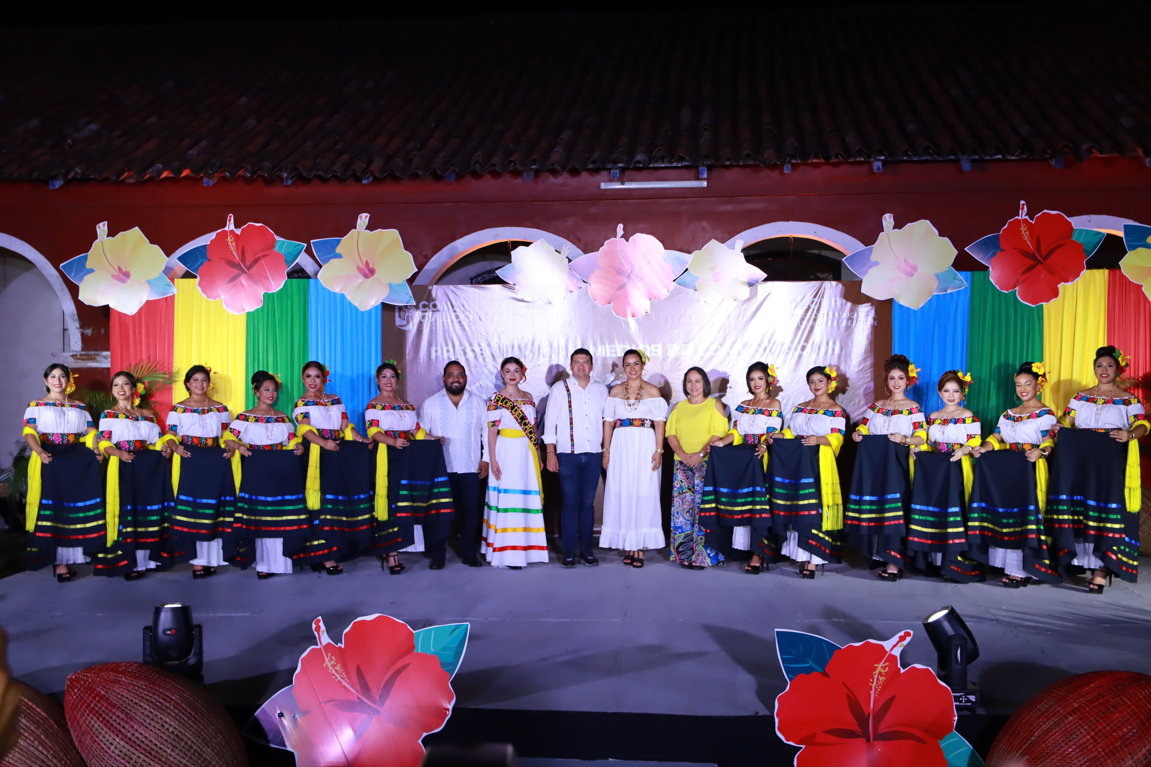 Se presentan ante los medios las aspirantes a Flor del Cacao 2025