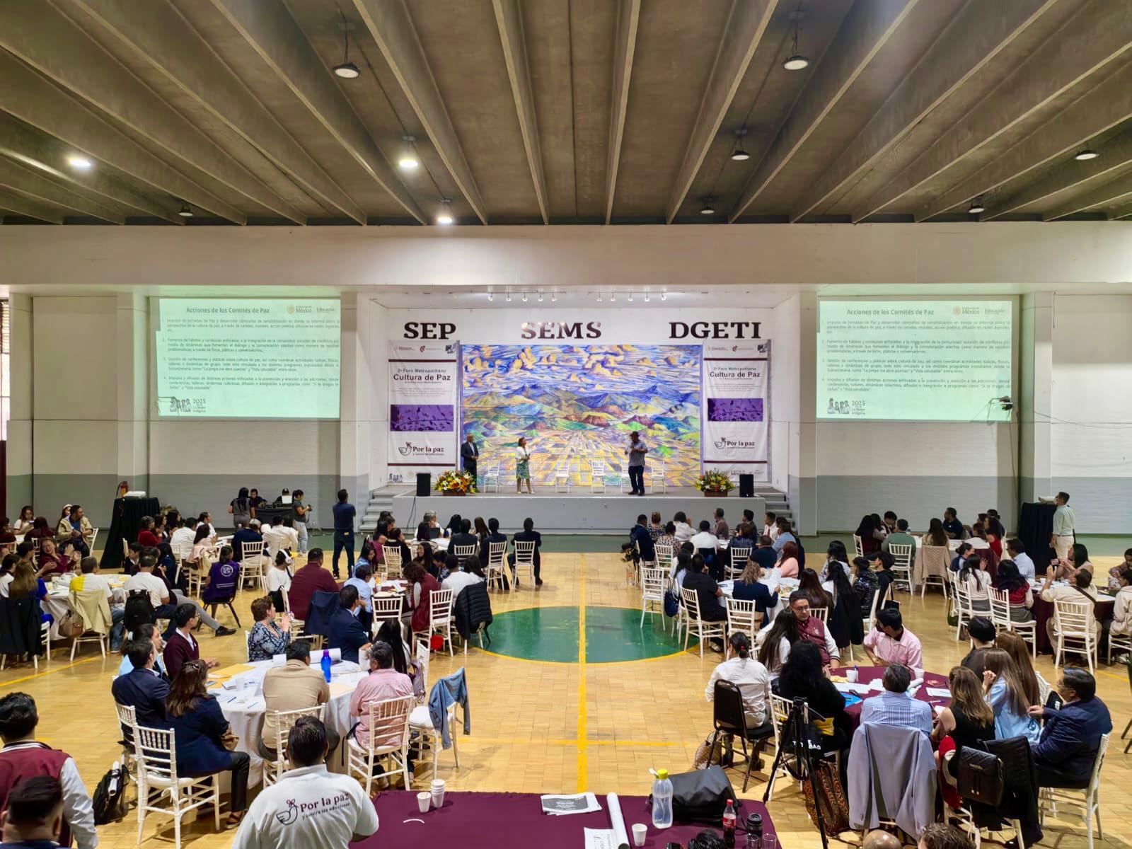 Promueve SEP la creación de Comités de Paz en planteles de Educación Media Superior