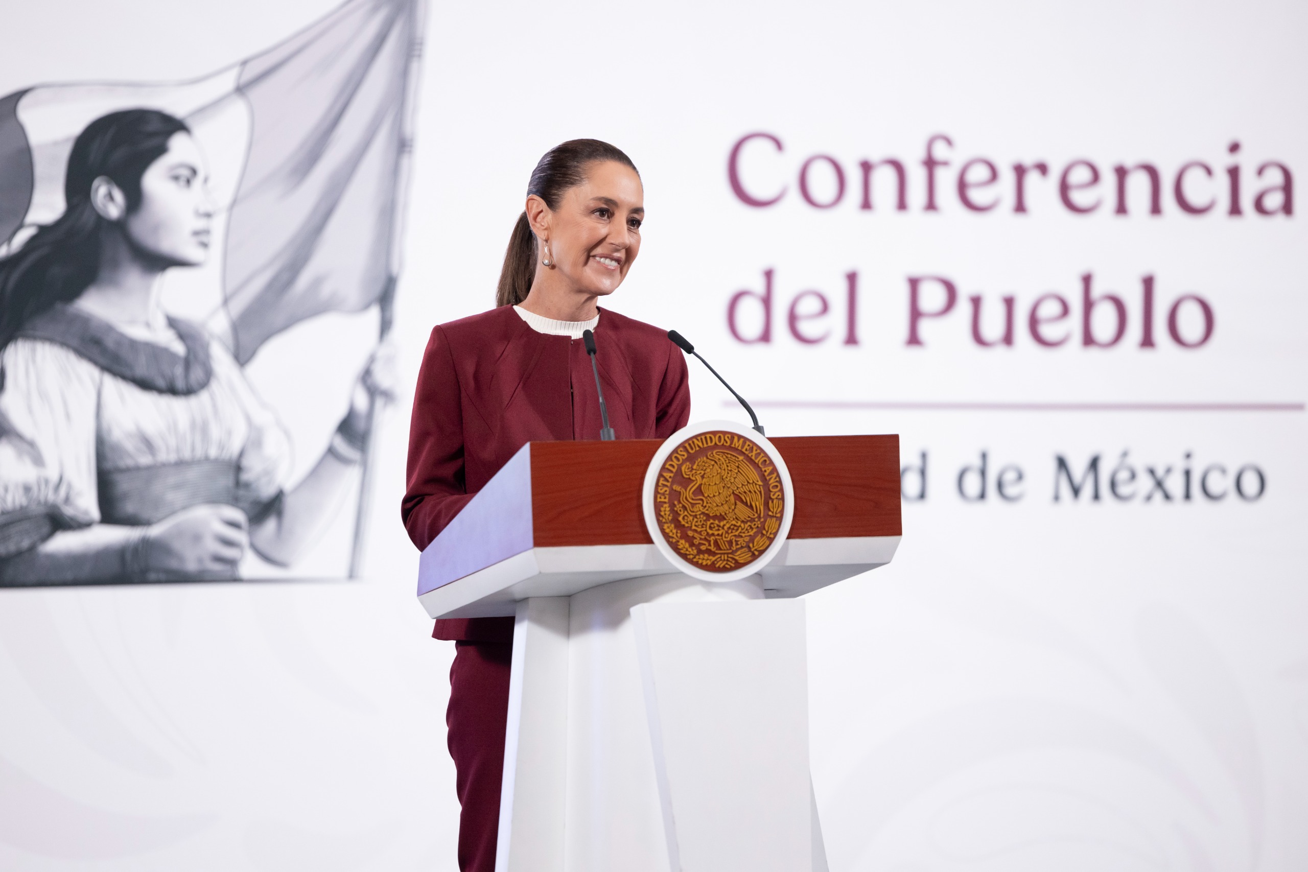 “No debe haber represión en Tabasco”: Sheinbaum sobre operativo contra estudiantes en Balancán