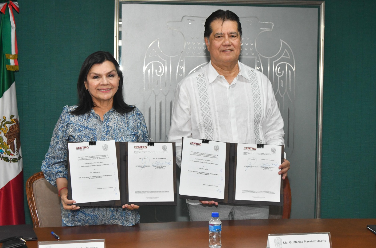 UJAT y Ayuntamiento de Centro dan seguimiento a proyectos para la conservación del manatí