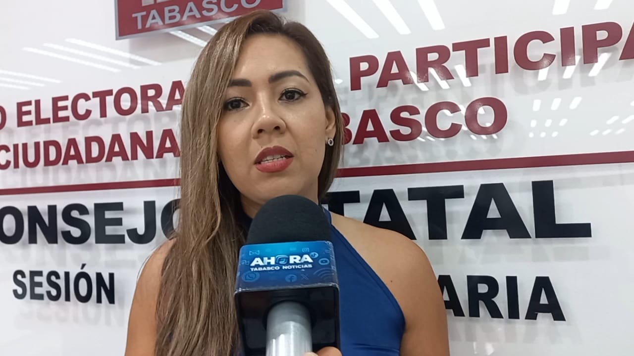 Este miércoles arribarán boletas electorales del poder judicial a Tabasco: Elizabeth Nava Gutiérrez