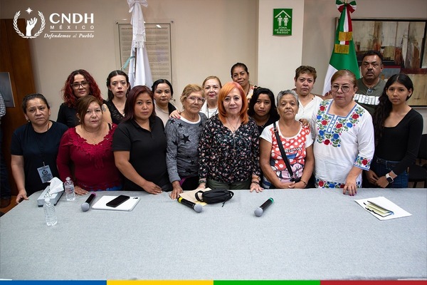 Se reúne presidenta de la CNDH con colectivos de Madres Buscadoras