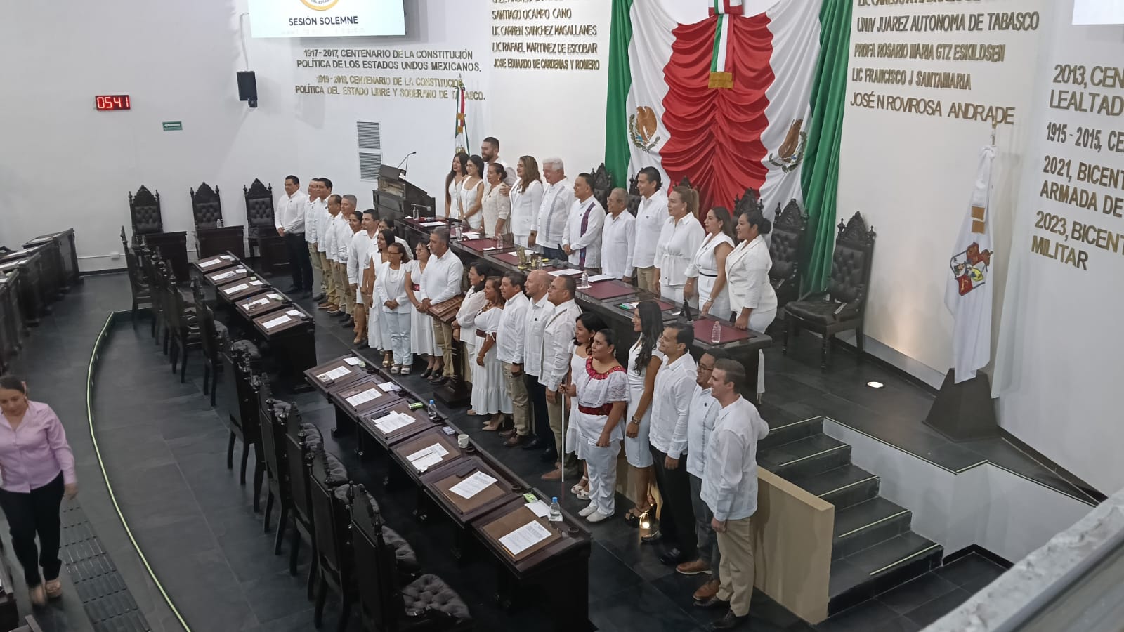 Clausuran trabajos del Segundo Periodo Ordinario de Sesiones