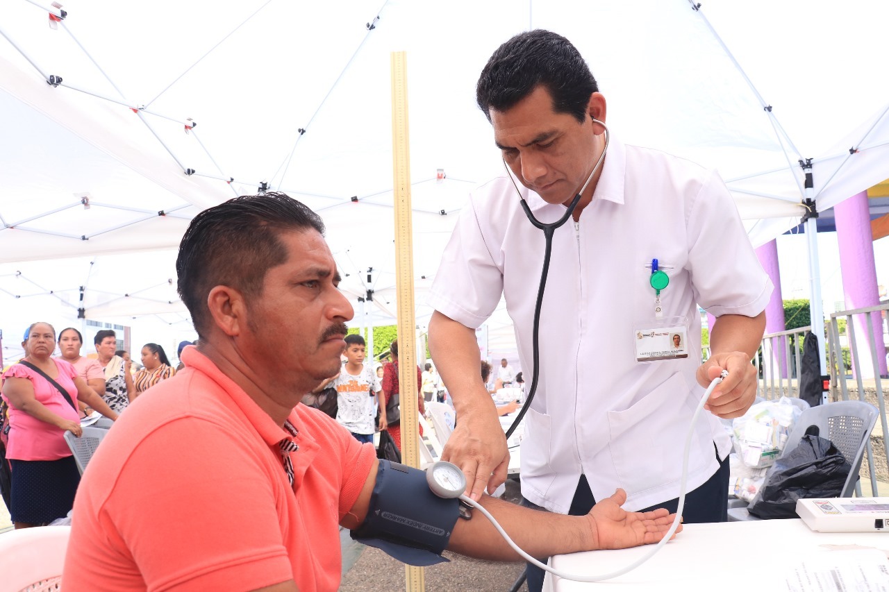 Llama Salud a tabasqueños a revisarse periódicamente la presión arterial