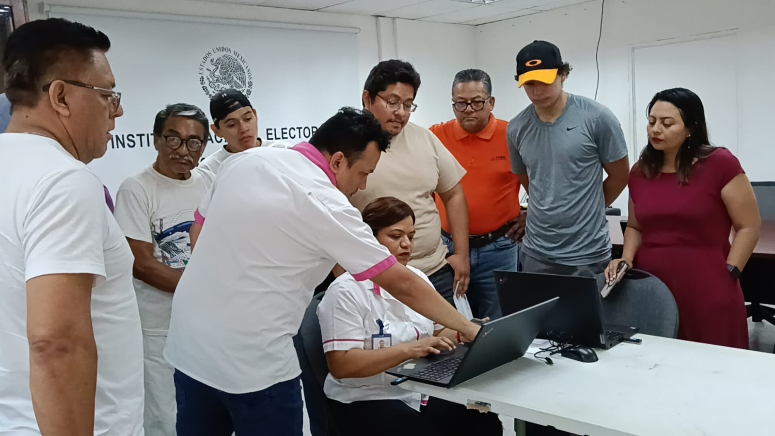 Distrito 04 Centro primer simulacro de Casilla Especial Sección 288