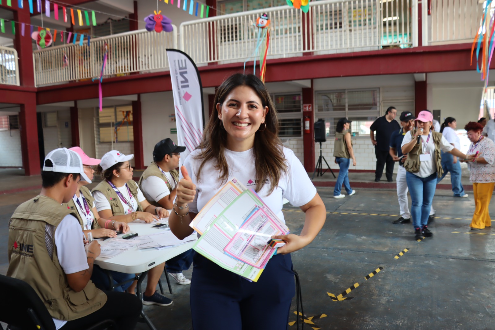 INE Tabasco en la recta final de la organización previo al 1 de junio: Elizabeth Tapia Quiñones
