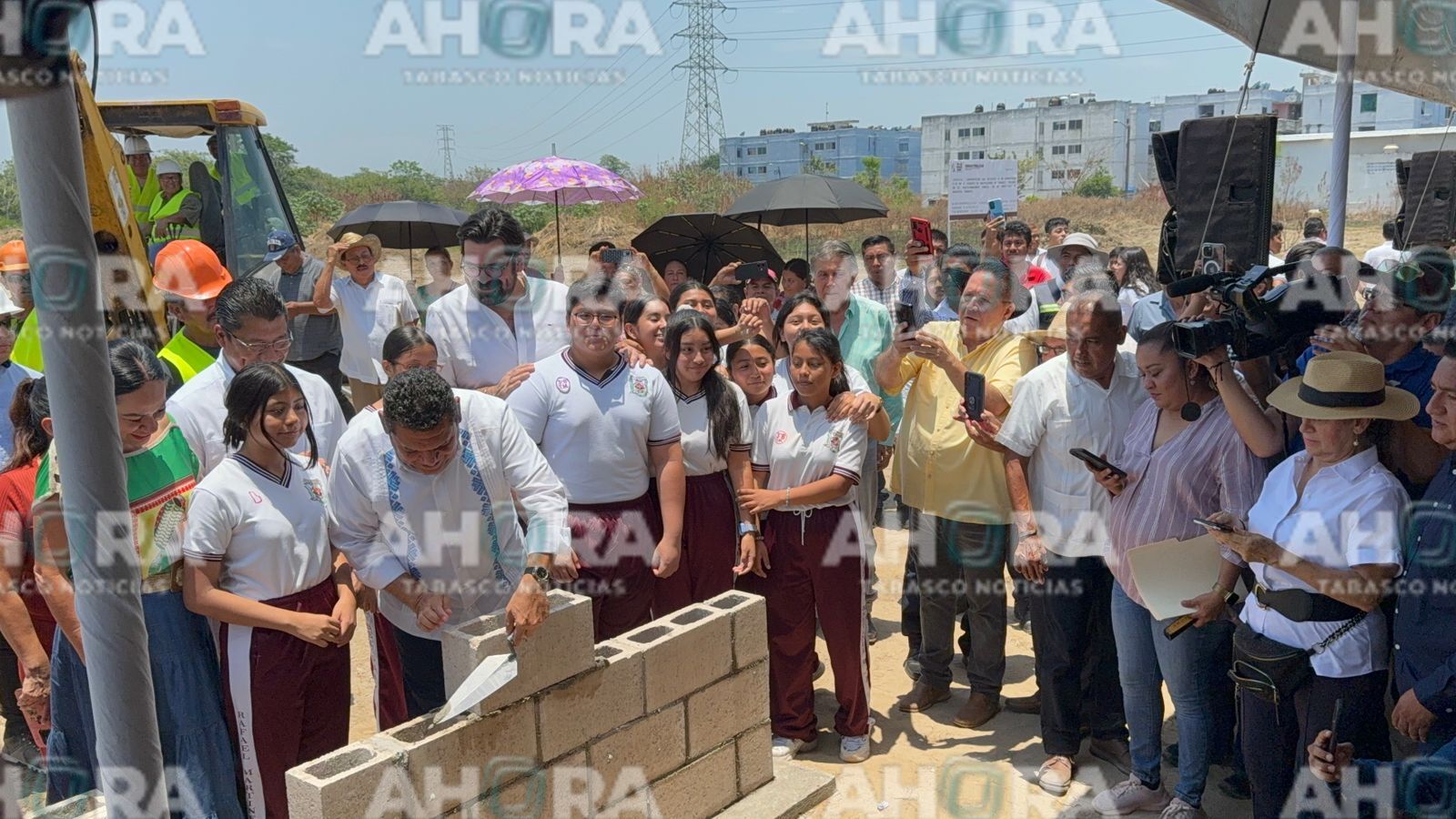 Inicia construcción de nuevo plantel del Cobatab en Pomoca
