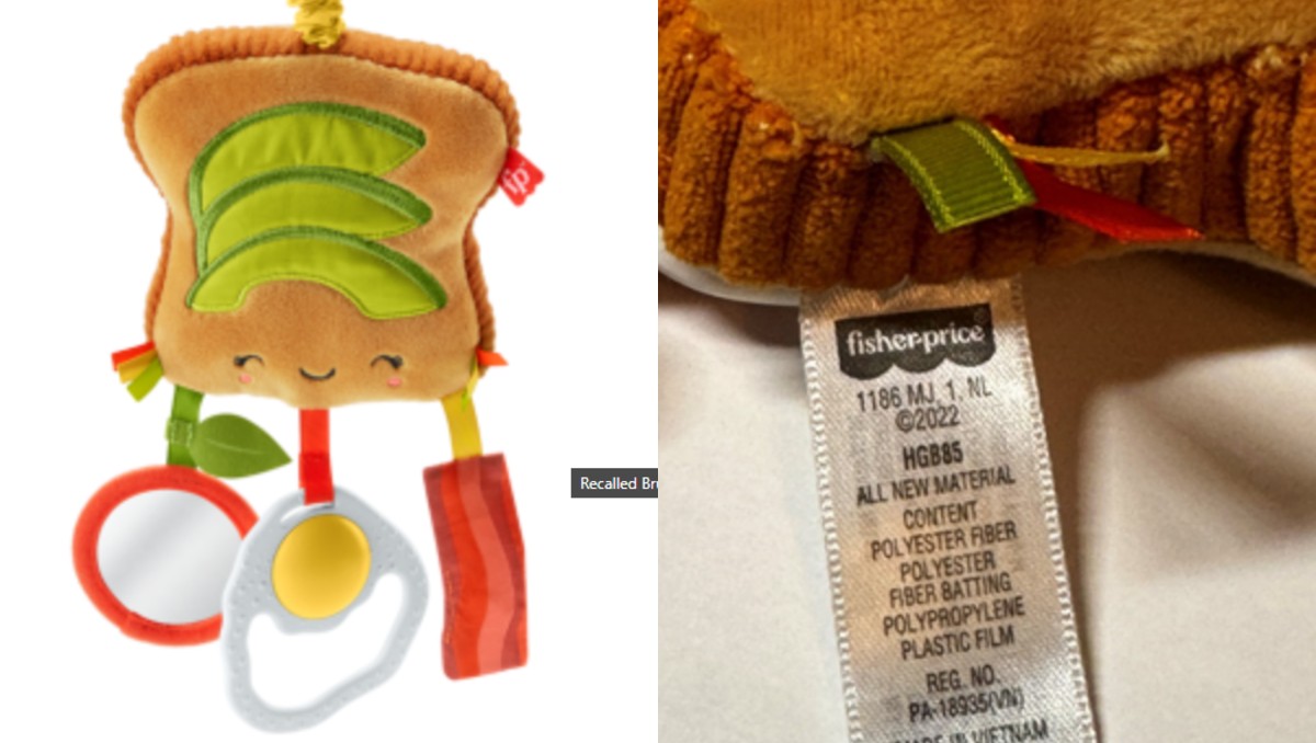 Profeco alerta por ‘riesgo de asfixia’ en juguete para bebé