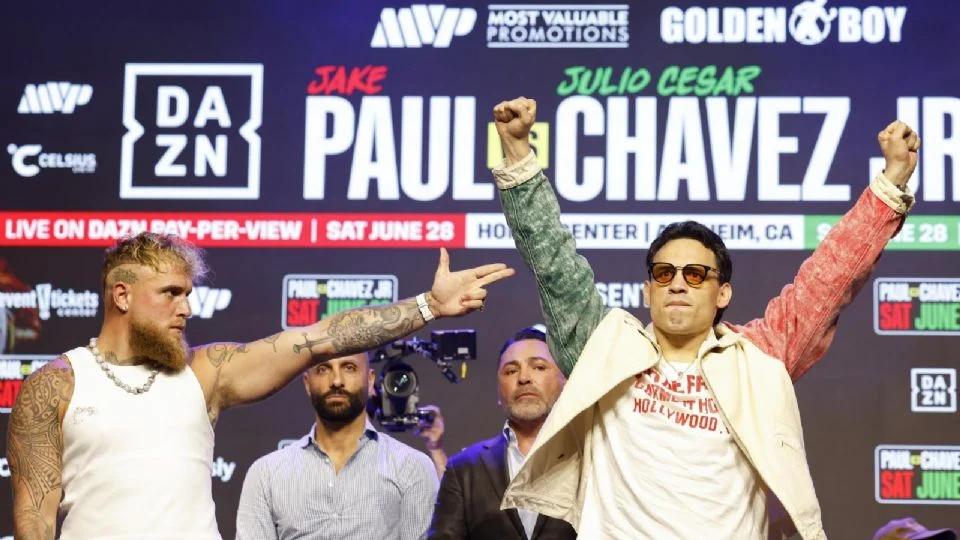 El youtuber Jake Paul afirma que Julio César Chávez Jr arruinó el legado de su padre