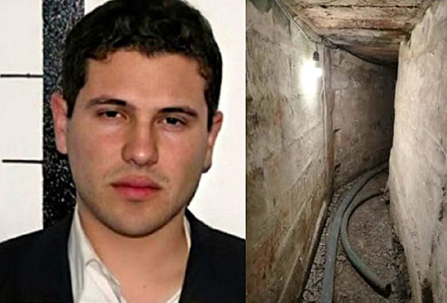 Así huyó Iván Archivaldo por túnel en Culiacán