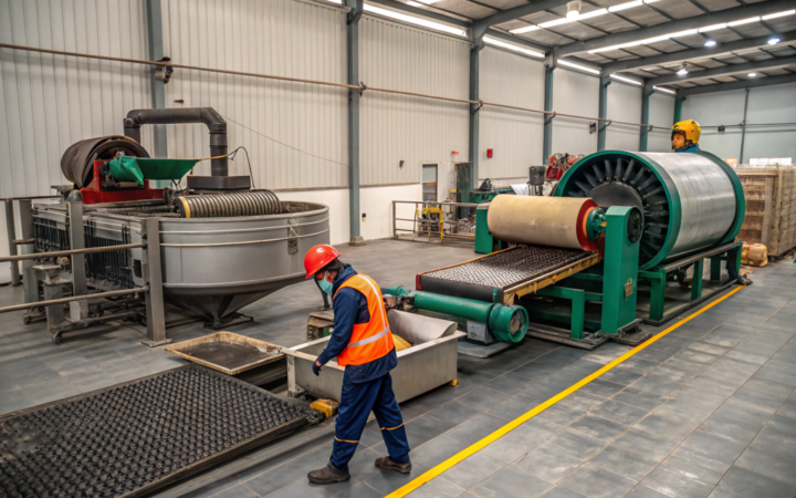 Producción industrial cayó 0.7% en el primer trimestre de 2025