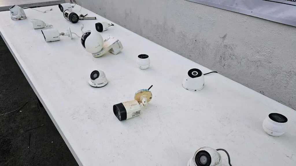 Van más de 2 mil cámaras de videovigilancia retiradas en Culiacán