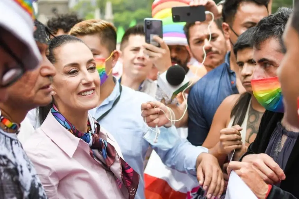 Sheinbaum destaca compromiso con la inclusión y los derechos LGBTTTIQ+