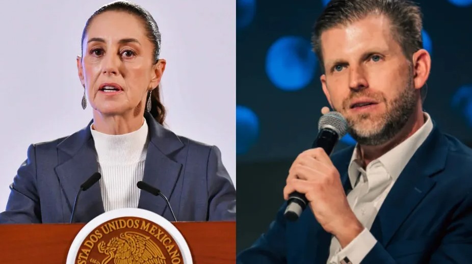 Claudia Sheinbaum evita pronunciarse sobre dichos de “decapitar” a México hechos por Eric Trump