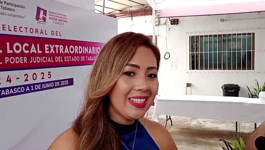 Hoy solo resultados de participación ciudadana y de boletas utilizadas: Elizabeth Nava
