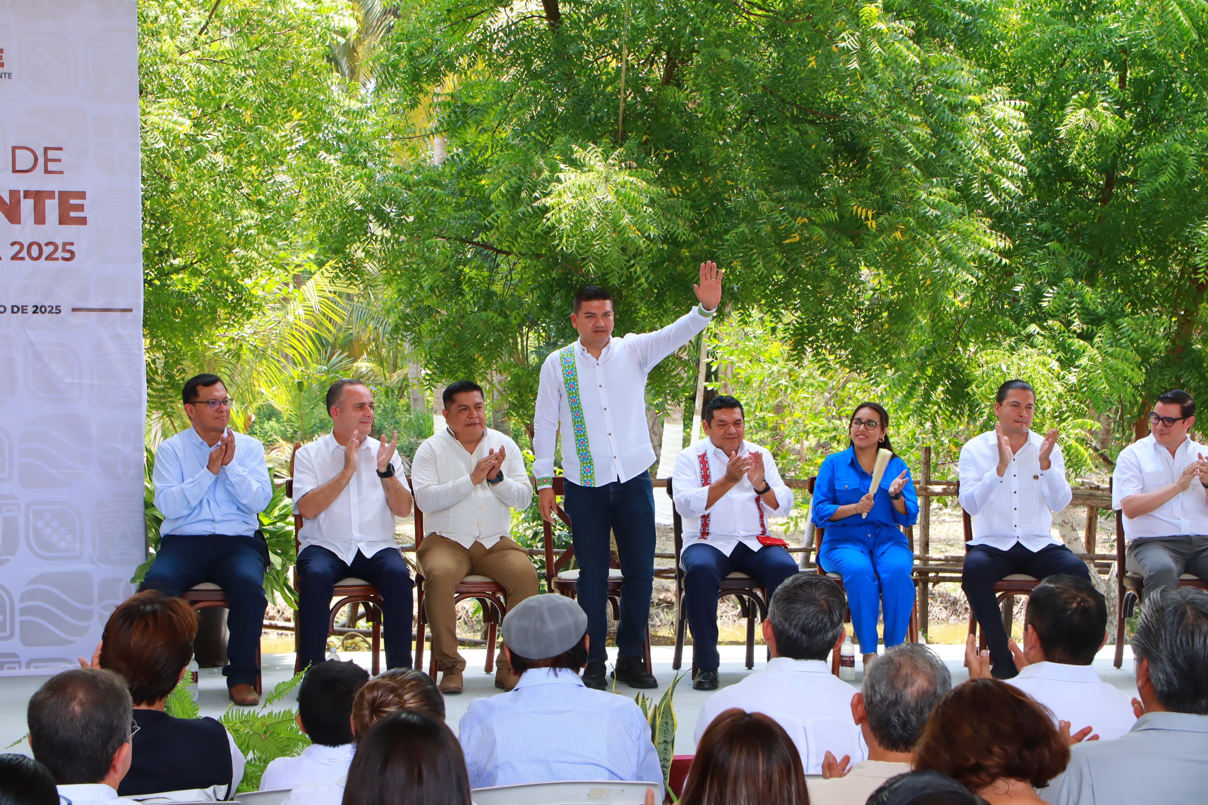 Atestigua Ovidio Peralta inicio de proceso para que Cinco Lagunas sea decretada ANP