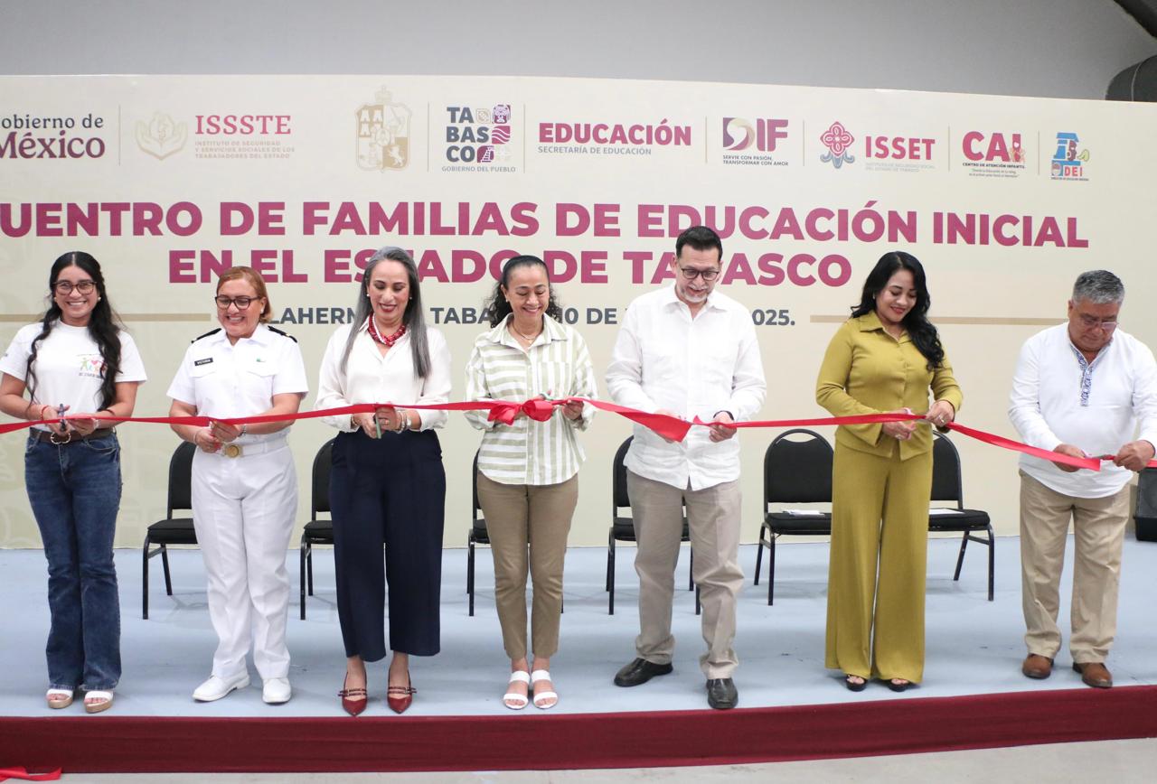 En un ambiente de fiesta y unidad, promueve DIF Tabasco el fortalecimiento de vínculos con Encuentro de Familias de Educación Inicial