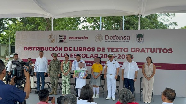 Inicia distribución de más de 3 millones de libros de texto gratuitos en Tabasco