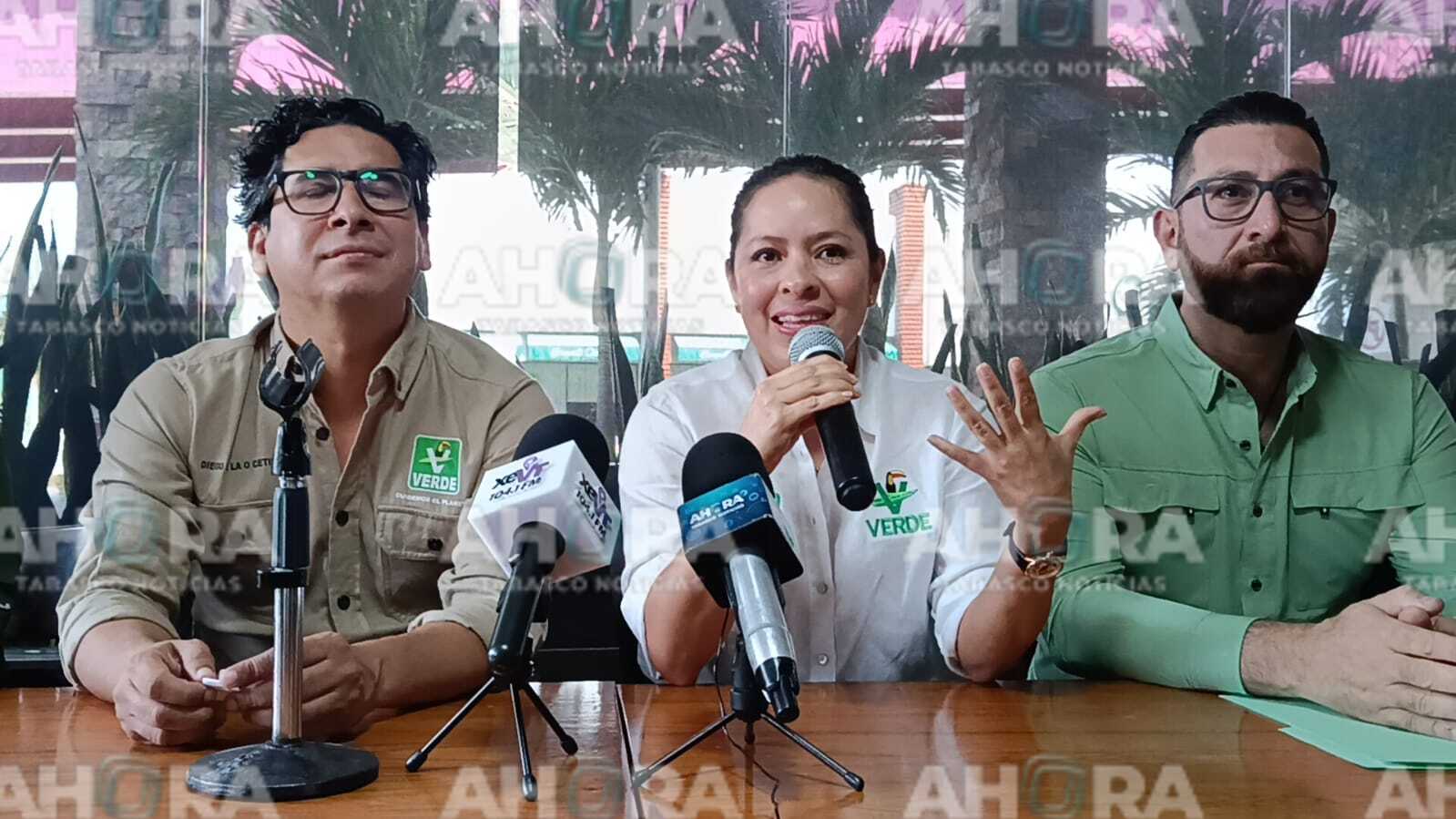 PVEM aspira a ser primera fuerza en Tabasco con un gobernador emanado de sus filas: Karen Castrejón Trujillo