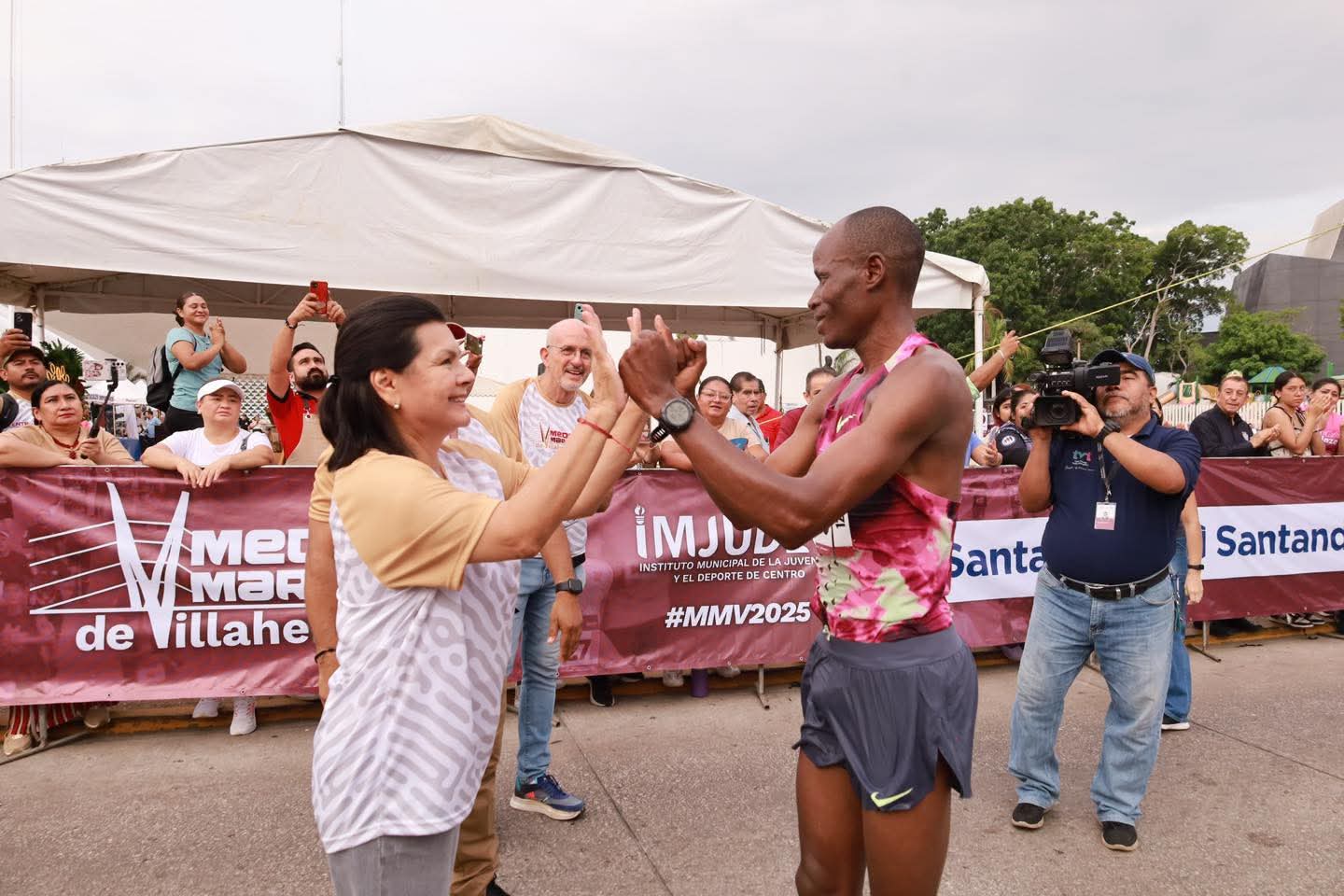 Éxito total el Medio Maratón Villahermosa 2025 con nutrida participación y saldo blanco