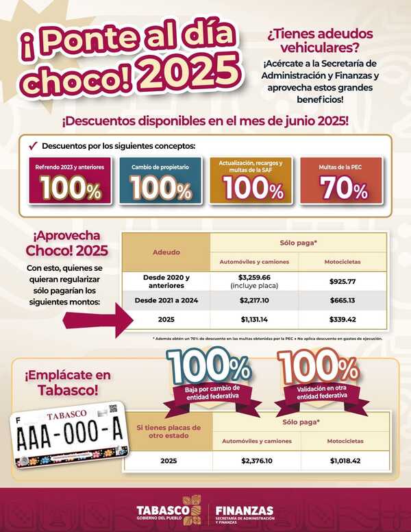 Histórico programa de estímulos fiscales considera condonaciones por refrendo