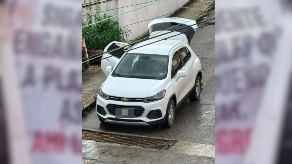 Abandonan restos humanos en Veracruz; cámara captó el momento