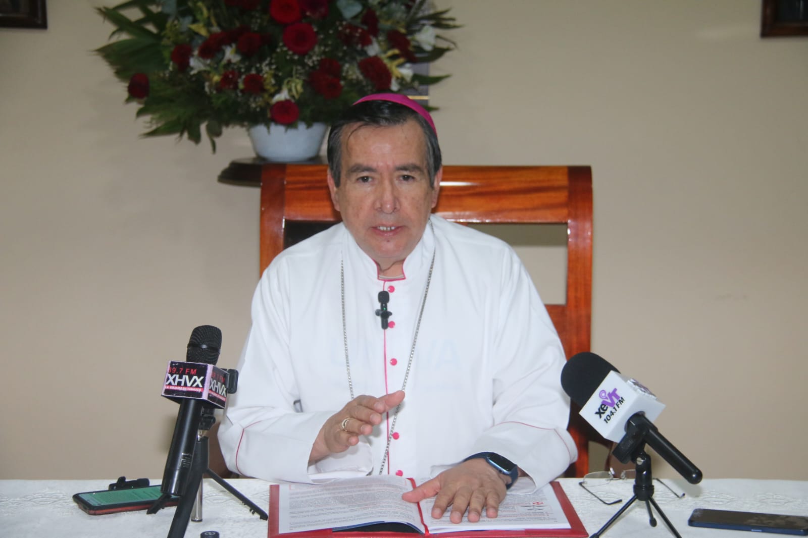 Obispo de Tabasco aprueba cambio de fechas en enramas para evitar desmanes