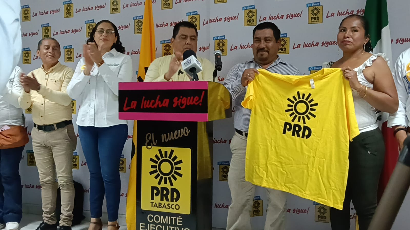 Se suman exmorenistas de Tacotalpa al nuevo PRD Tabasco