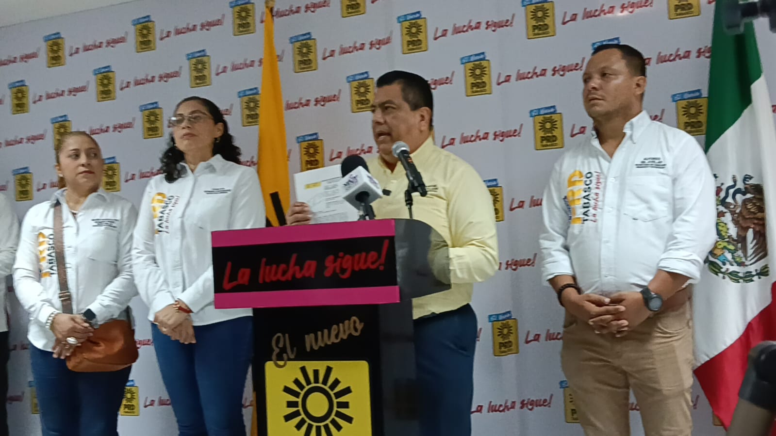 PRD Tabasco condena atentado contra párroco y exige acciones ante crisis de seguridad