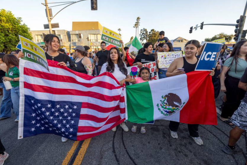 Sheinbaum: Al menos 222 mexicanos detenidos en redadas y protestas en Los Ángeles