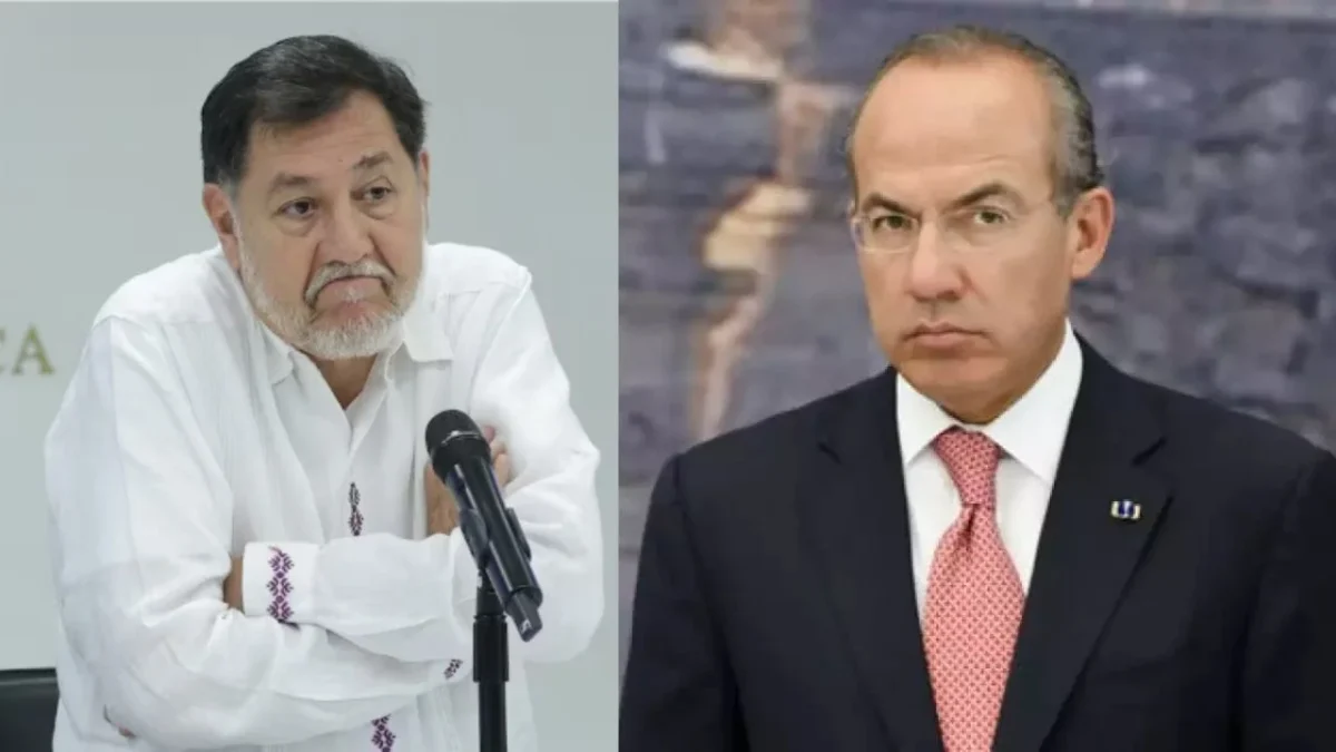 Coinciden Fernández Noroña y Felipe Calderón en audiencia pública con el Papa