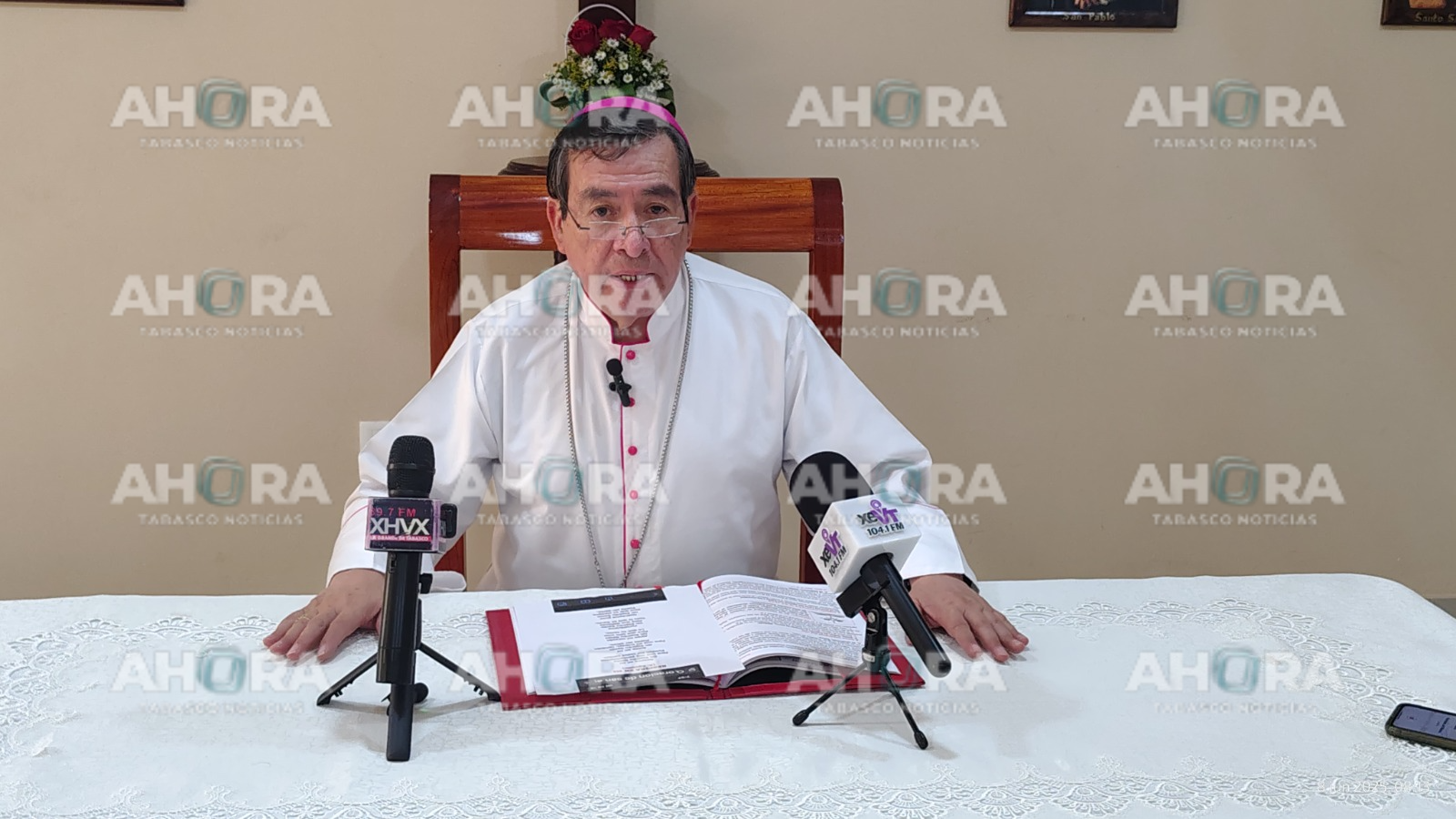 Total silencio sobre EEPJF pidieron a ministros de cultos: Obispo de Tabasco