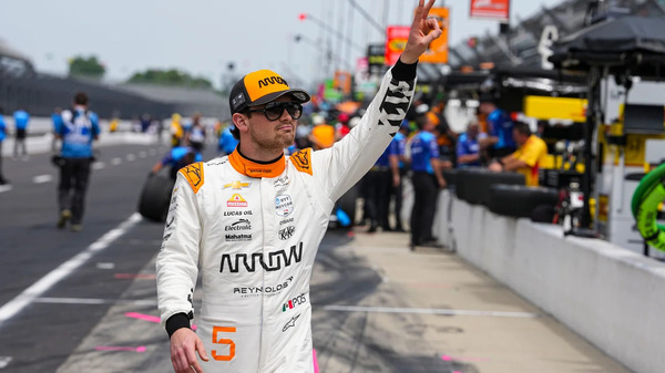 Patricio O’Ward se sube al podio de IndyCar